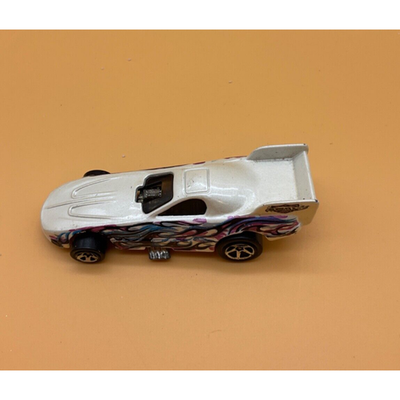 VTN Hot Wheels Collection: 1977 Metallic Flame Dragster, 1998 Mattel & McDonald