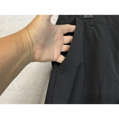 MoFiz Shorts Mens 34 Black Performance Stretch Zip Pocket Golf Hiking Quick Dry