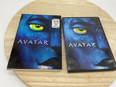 Avatar DVD 2010 Widescreen James Cameron Slipcover NTSC PG-13 20th Century Fox