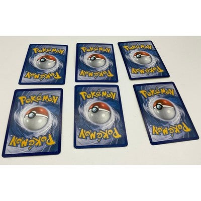 Pokemon TCG Card Lot 6pc Sneasel Chimchar Meowth Flabebe Magnemite Water Energy