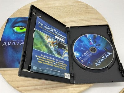 Avatar DVD 2010 Widescreen James Cameron Slipcover NTSC PG-13 20th Century Fox