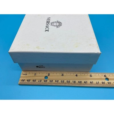 VERSACE Gift Box 5x5x2 with Dust Cover Authentic Luxury SEE IMAGES BOX ONLY