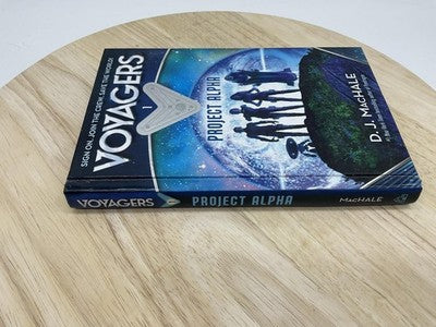 Voyagers 1 Project Alpha D.J. MacHale SciFi Adventure Kids Hardcover Book Novel