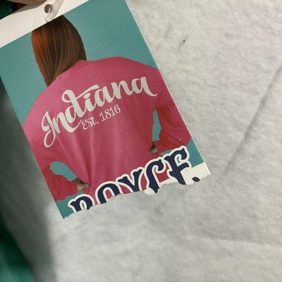Royce Brand Indiana Shirt Womens Small Seafoam Long Sleeve Spirit Jersey 1816