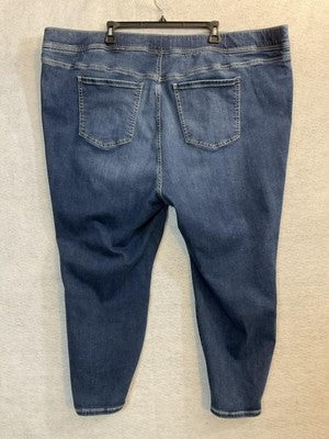 Torrid Jeans Womens 5S Blue Medium Wash Lean Jean Super Soft Jegging Stretch