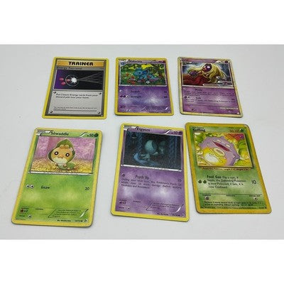 Pokemon TCG Card Lot 6pc Koffing Jynx Nidorina Sewaddle Elgyem Mixed Sets TCG