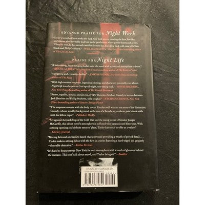 Night Work by David C. Taylor (2016, Hardcover) - A Michael Cassidy Novel NEW
