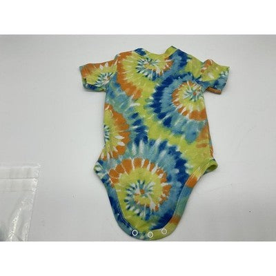 Cat & Jack Garanimals Bodysuit Baby 6-9M Green My Auntie Favorite Tie Dye Love