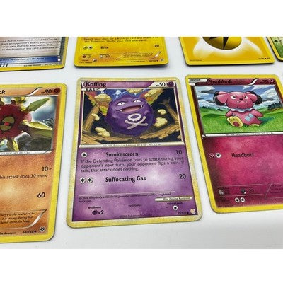 Pokemon Trading Card Lot 8pc Koffing Solrock Snubbull Pupitar Lileep Mixed Sets