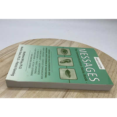 Messages The Communication Skills Book 3rd Edition Self-Help Paperback McKay