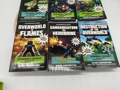 The Gameknight999 Vs. Herobrine Box Set Mark Cheverton Minecraft Kids PB