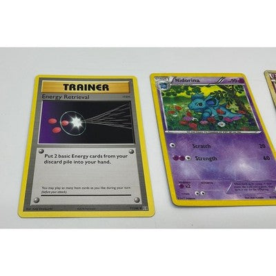 Pokemon TCG Card Lot 6pc Koffing Jynx Nidorina Sewaddle Elgyem Mixed Sets TCG