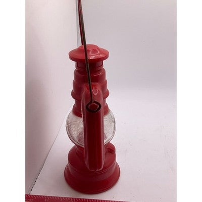 Vintage AVON Country Lantern Red Decanter, Collectible, Minor Paint Wear EMPTY