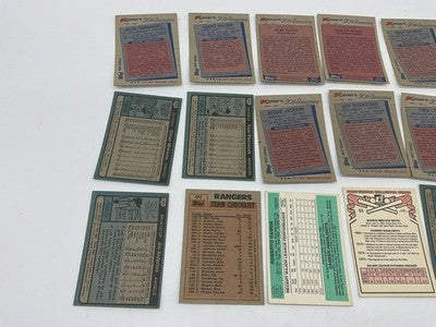 Topps Baseball Card Lot 16x 1982 Kmart MVP Hank Aaron Reggie Jackson Bench
