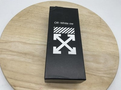 Off-White Case Mens Black Arrow Logo Rectangular Cardboard Storage Box Packaging
