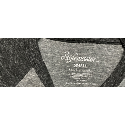 Steamboat Colorado Women’s Small 3/4 Sleeve Raglan Tee Mountain Graphic