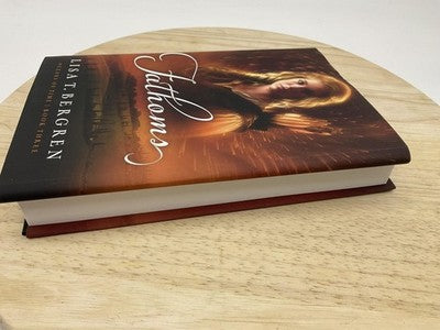 Fathoms Lisa T. Bergren Oceans Of Time Book 3 Hardcover Fantasy Dust Jacket