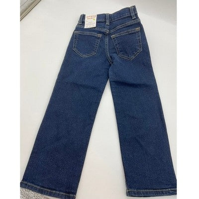 Jumping Beans & Perry Ellis Boys Size 4 Blue Jeans Brown Joggers NWT Bundle