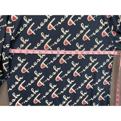 Hustle G Fresh Shirt Boys XL Long Sleeve Graphic Streetwear All Over Print