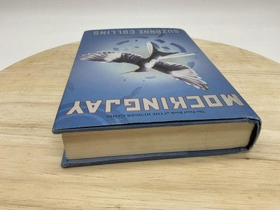 Suzanne Collins Mockingjay Hardcover First Edition 2010 Trade Scholastic Blue