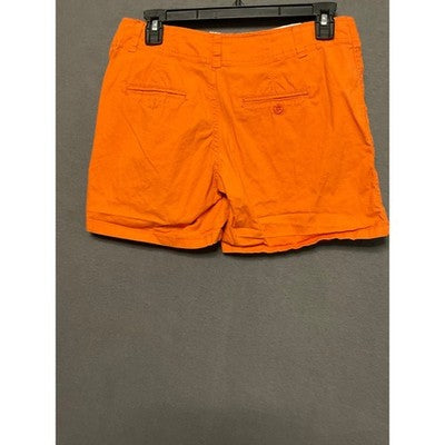 1st 15th orange shorts size S cotton spandex casual summer Y2K