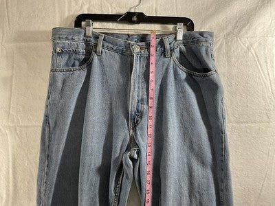 VTG Levi's 560 Jeans Men 34x29 Blue Light Wash Relaxed Fit Tapered Denim 5Pocket