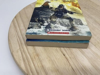 Scholastic Tides Of War 2-Book Set C. Alexander London Blood Honor Paperback Lot