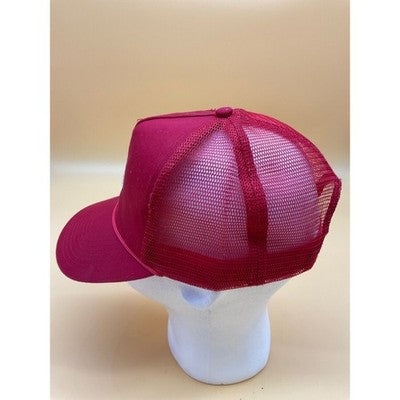 Ruby Tiger Vintage Baseball Trucker Hat Cap Red Adjustable