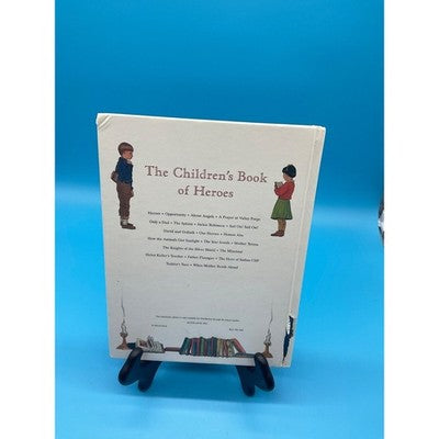 The Children's Book of Heroes Hardcover William J. Bennett 1997 Scholastic
