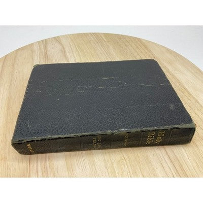 Holy Bible KJV Red Letter The World Publishing Presentation Inscription 1975