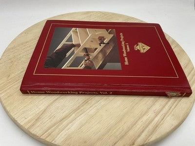 Vintage Home Woodworking Projects Vol 2 Handyman Club Red HC 1997 USA Book