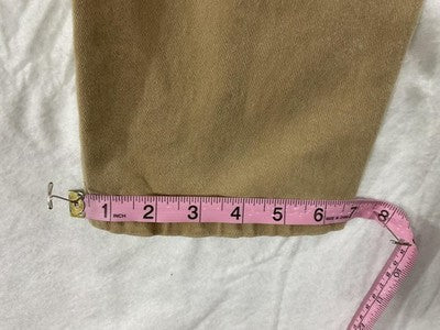 U.S. Polo Assn Pants Boys 14 Beige Khaki Twill Adjustable Waist Casual Pockets