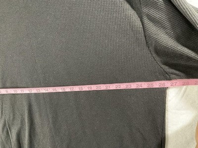 Galaxy By Harvic Shirt Mens 5XL Black Long Sleeve Thermal V Neck Big Tall