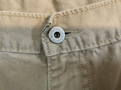 Levi's 505 Jeans Mens 40x30 Beige Khaki Straight Leg Regular Fit Denim 5-Pocket
