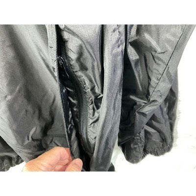 NWTF Windbreaker Jacket Mens XL Black Turkey Hunting Conservation Graphic
