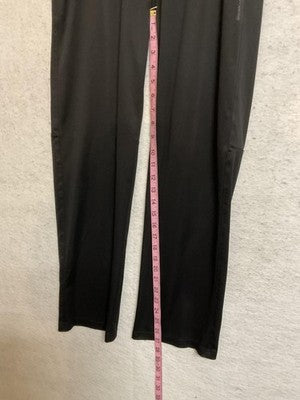 Reebok Pants Boy Large Black Track Woven Drawstring Waist Athletic Gym Pockets