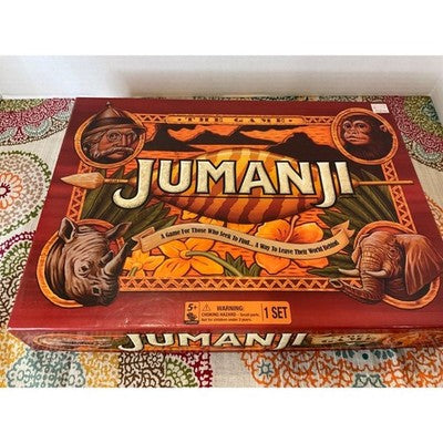 Jumanji 2017 Board Game by Cardinal Missing Instructions Family Night Fantasy