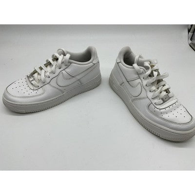 Nike Shoes Unisex Kids 5.5Y White Air Force 1 Low Leather Athletic Sneakers
