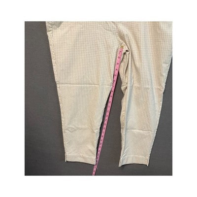 Worthington Plaid Women's Causal Pants Size 18 - 26" Inseam, Zip Fly, Tapered