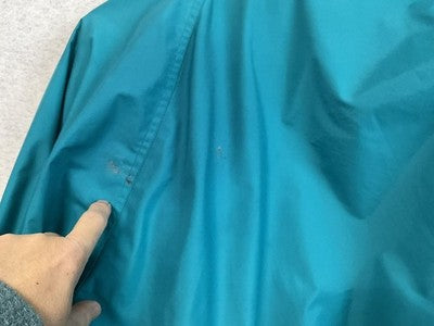 Vintage WearGuard Jacket Mens XL Green Fleece Lined Stormproof Windbreaker 90s