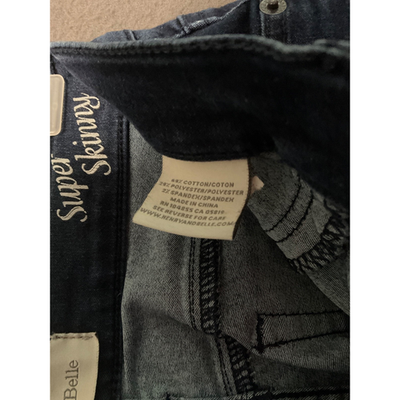 Henry & Belle Super Skinny Jeans Size 26 Dark Wash Stretch Cotton Blend