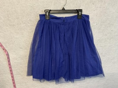 Skirt Tank Set Junior/Womens Sz 5 Blue Tulle Sequin Crop Party Formal Love Reign