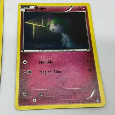 Pokemon TCG Card Lot 6pc Onix Base Set 2 Lotad Holo Jigglypuff Ralts Trainer
