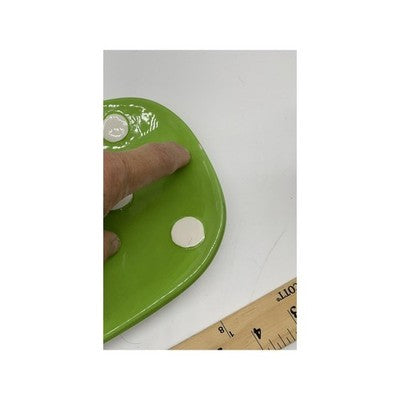 MSC Mainstreet Collection Flip Flop Platter Hand Painted 17 Inch Serving Tray