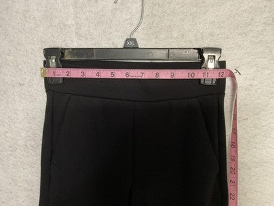 LOFT Pants Womens XXSP Black Ponte Ankle Pull On Slim Stretch Petites Career