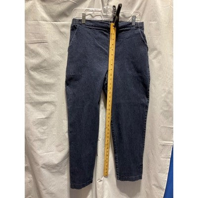 Craft & Barrow Pull-Up Jeans Mom's Jean 12P Elastic Waist Cotton Spandex