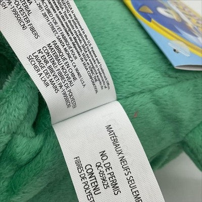 Sonic The Hedgehog Jade Whisp Plush Toy JAKKS Pacific Green Mini Stuffed Animal