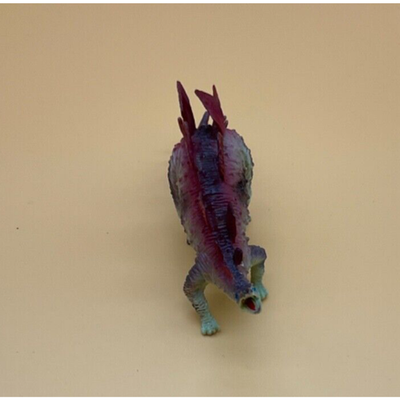 Lot of 5 Pre-Owned Dinosaur Figures, Includes Stegosaurus & Dimetrodon Education