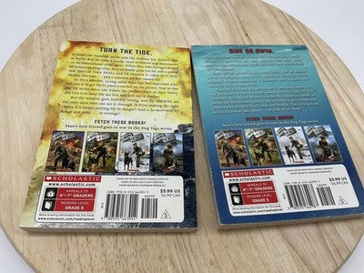 Scholastic Tides Of War 2-Book Set C. Alexander London Blood Honor Paperback Lot