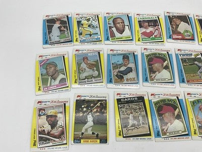 Topps Kmart 20th Anniversary MVP Baseball 20 Cards Stars HOF 1982 Vintage